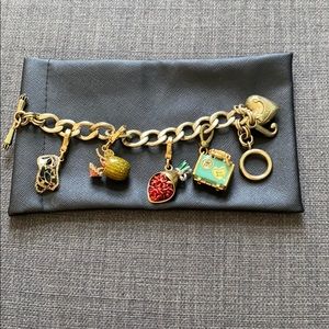Juicy Couture Charm Bracelet complete with 4charms